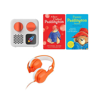 Yoto Mini Player Bundle - Paddington Bear| 2024 Edition-Audio Players-With Headphones- | Natural Baby Shower