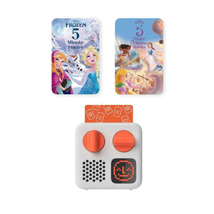 Yoto Mini Player Bundle - 5 Minute Stories: Disney Princess | 2024 Edition-Audio Players-No Headphones- | Natural Baby Shower