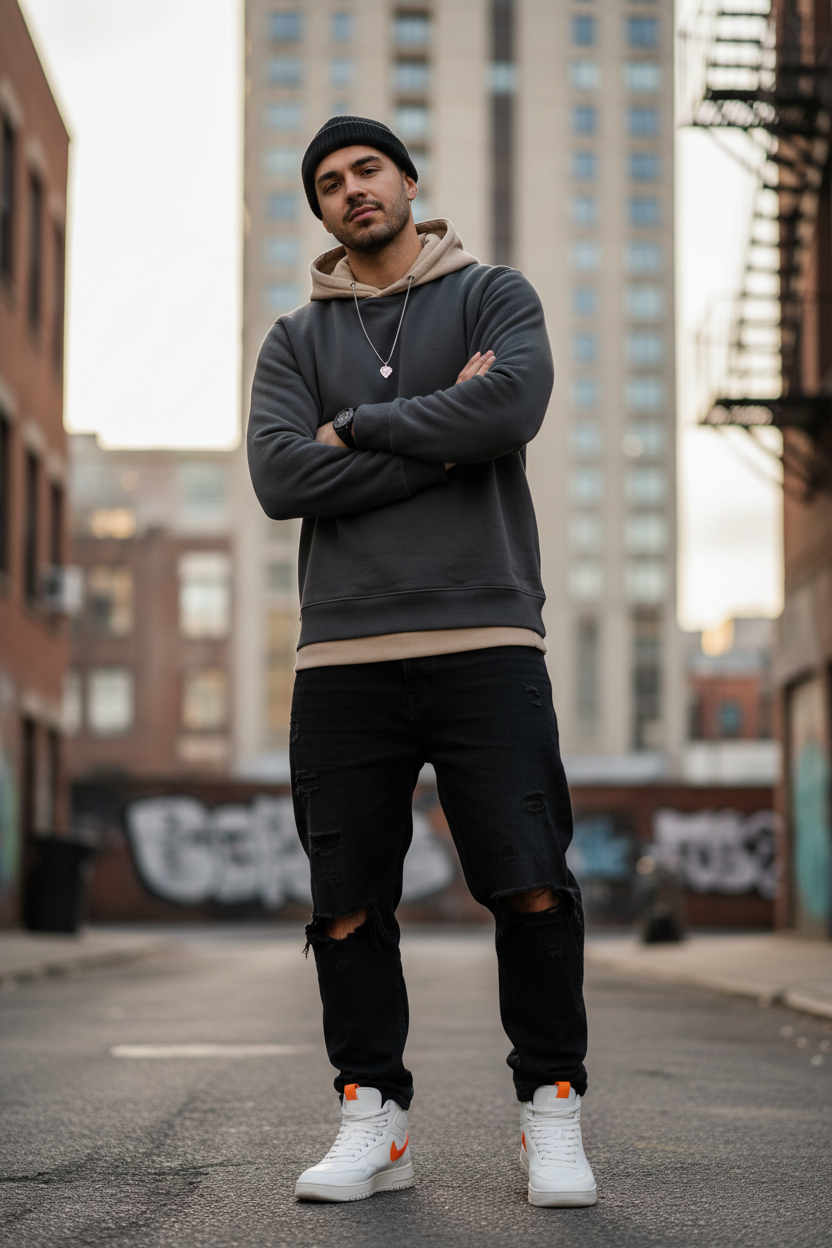 Erkek Sweatshirt ve Hoodie