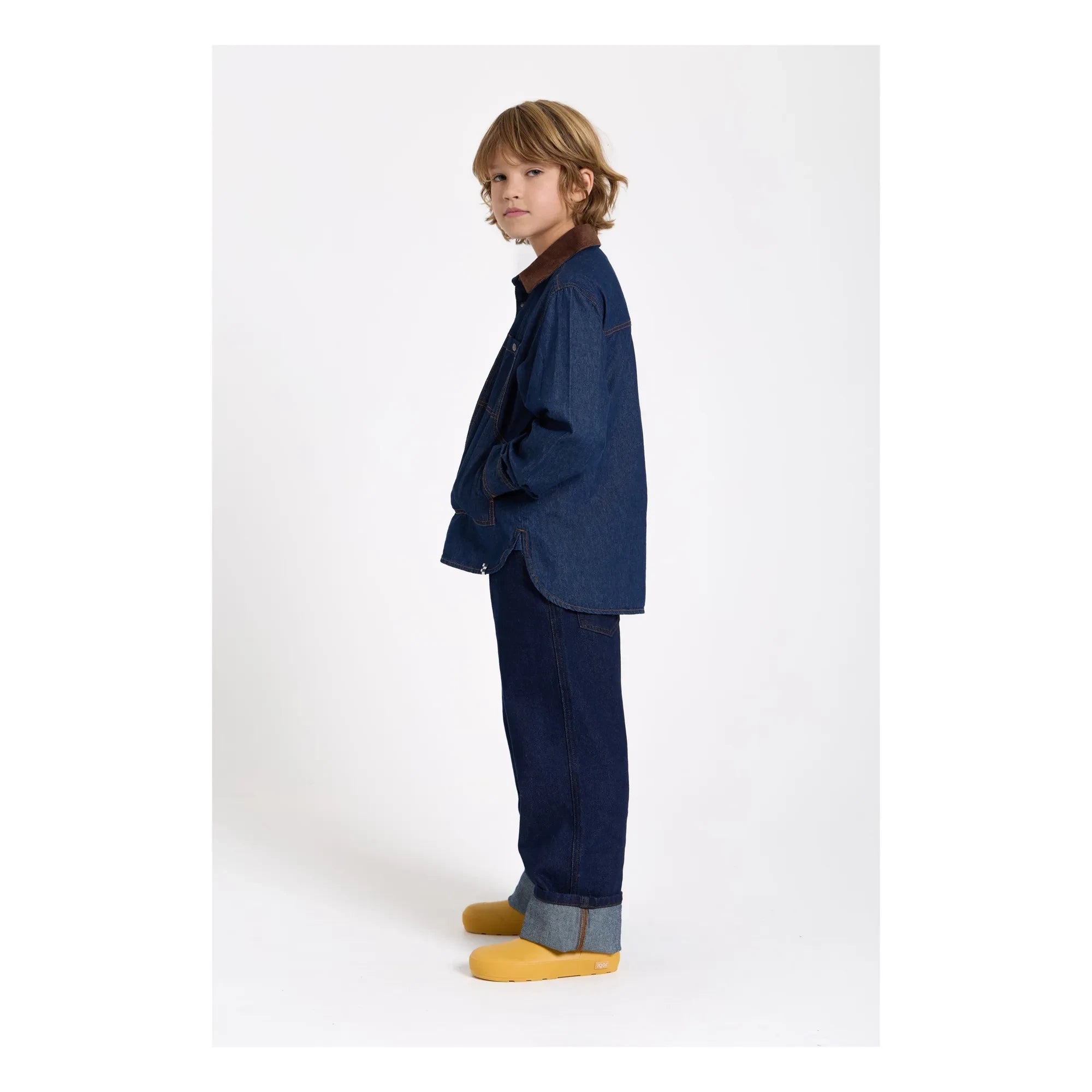 Finger in the nose - Enara Denimhemd | Denim brut