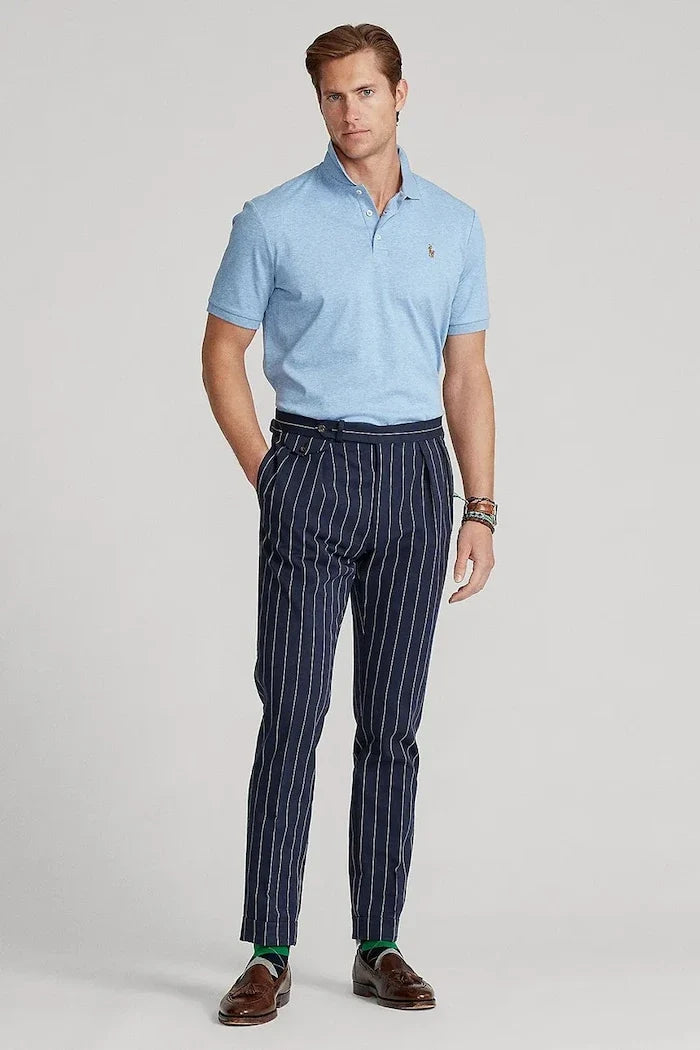 Polo Ralph Lauren Erkek Pamuklu Polo Yaka Tişört