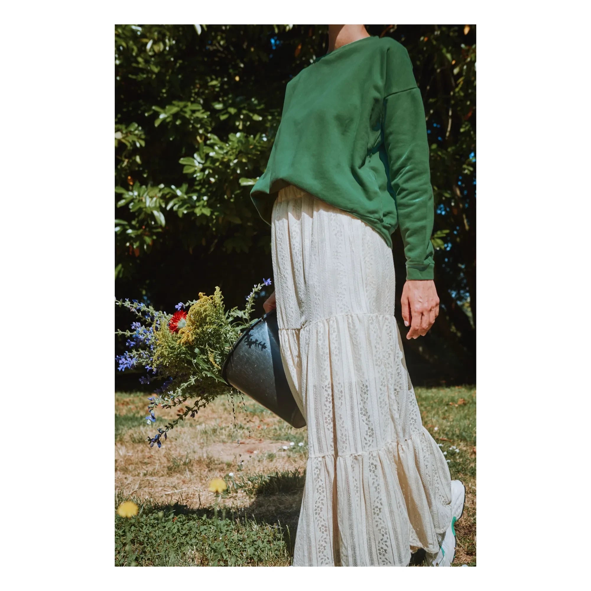 Poudre Organic - Tonka etek | Ecru
