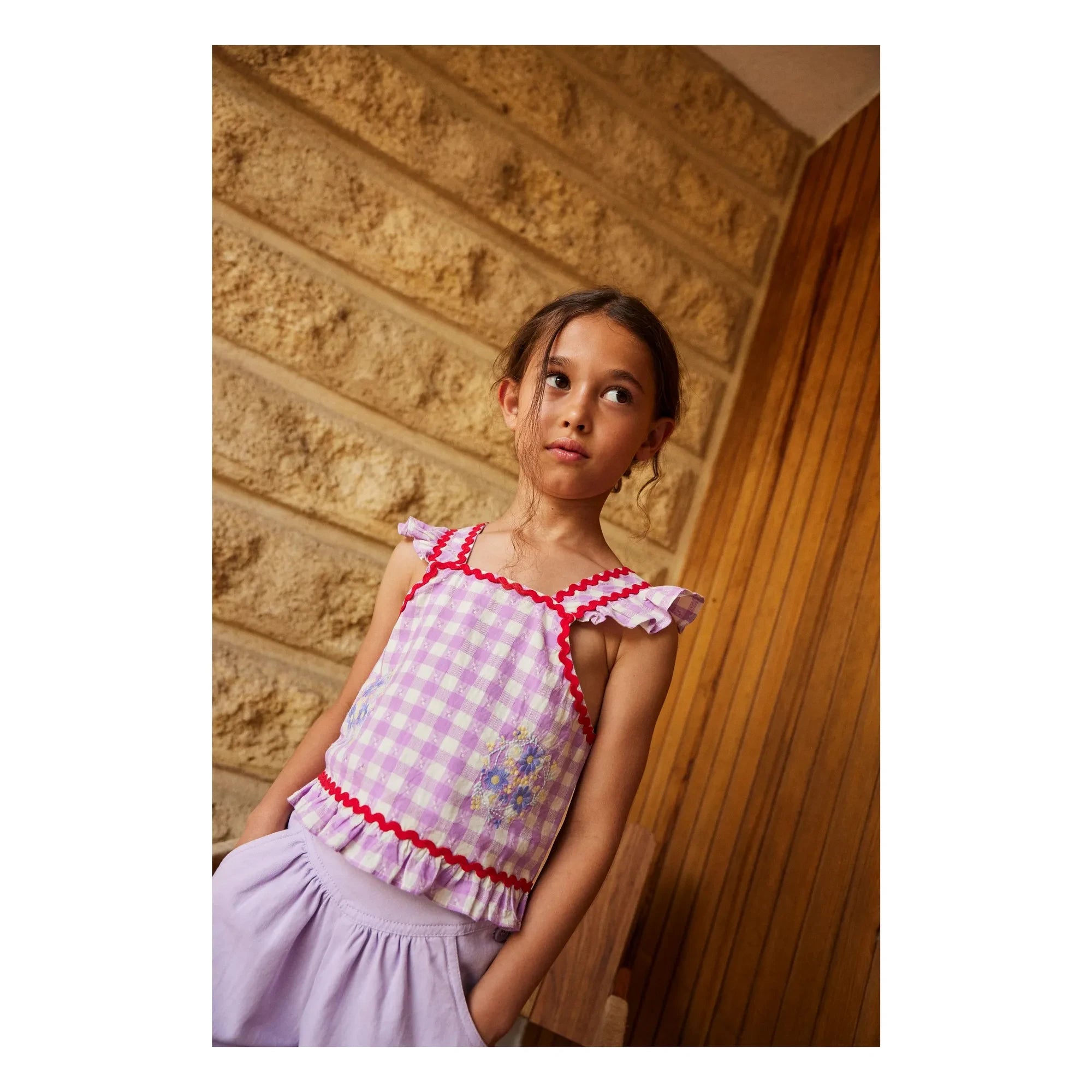 Hello Simone - Top Iria Vichy | Lavanta