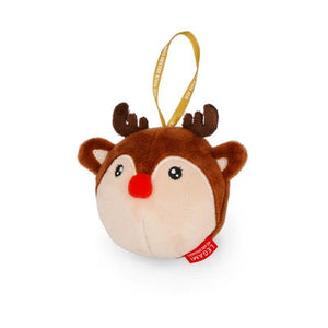 Legami - Rentier Plüschspielzeug Weihnachtsbaumdekoration - Oh-Oh-Ohrnaments
