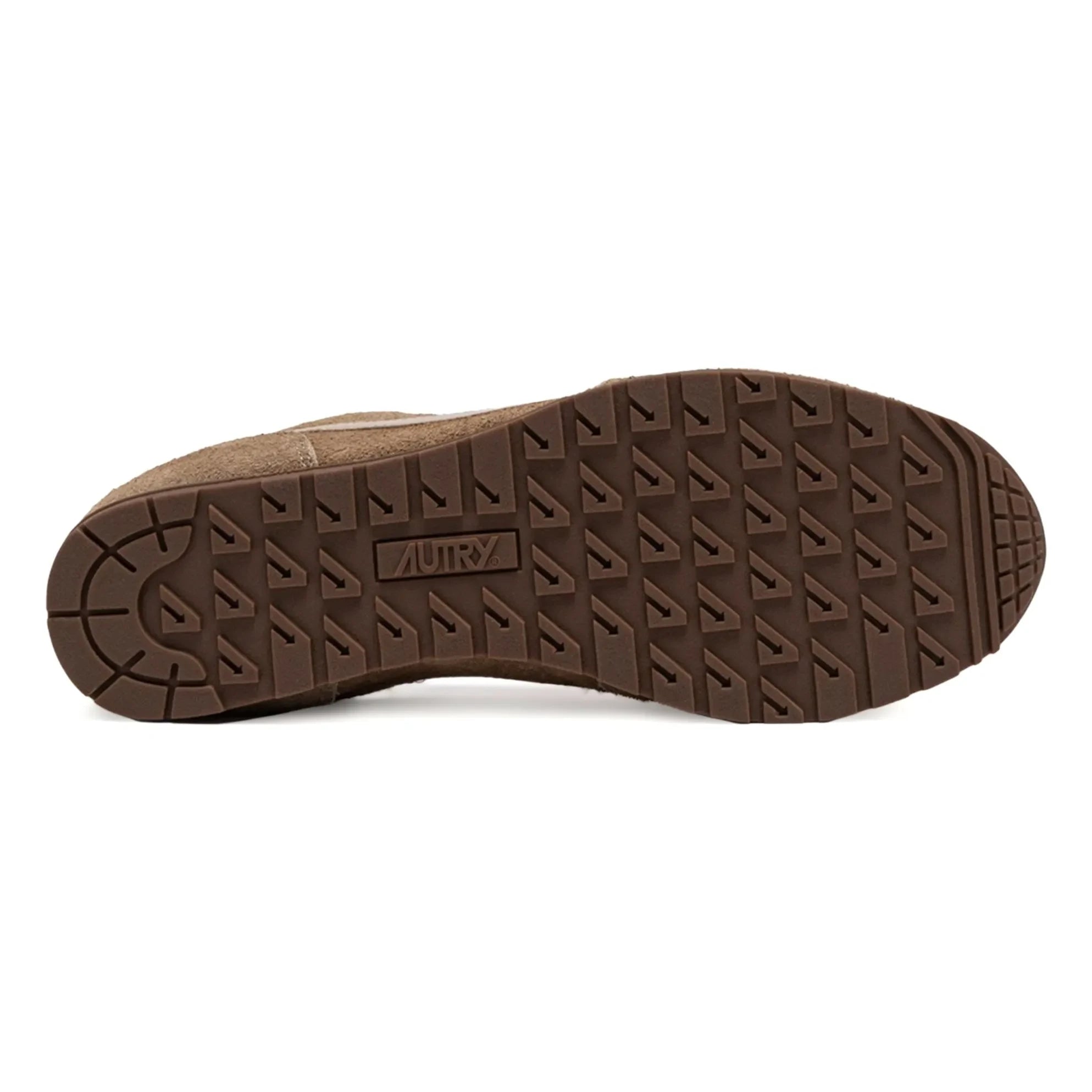 Autry - Windspin Low Wildleder und Leder Sneakers | Hellbraun