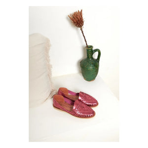 Mapache - Alegre Metalik Sandaletler | Pembe
