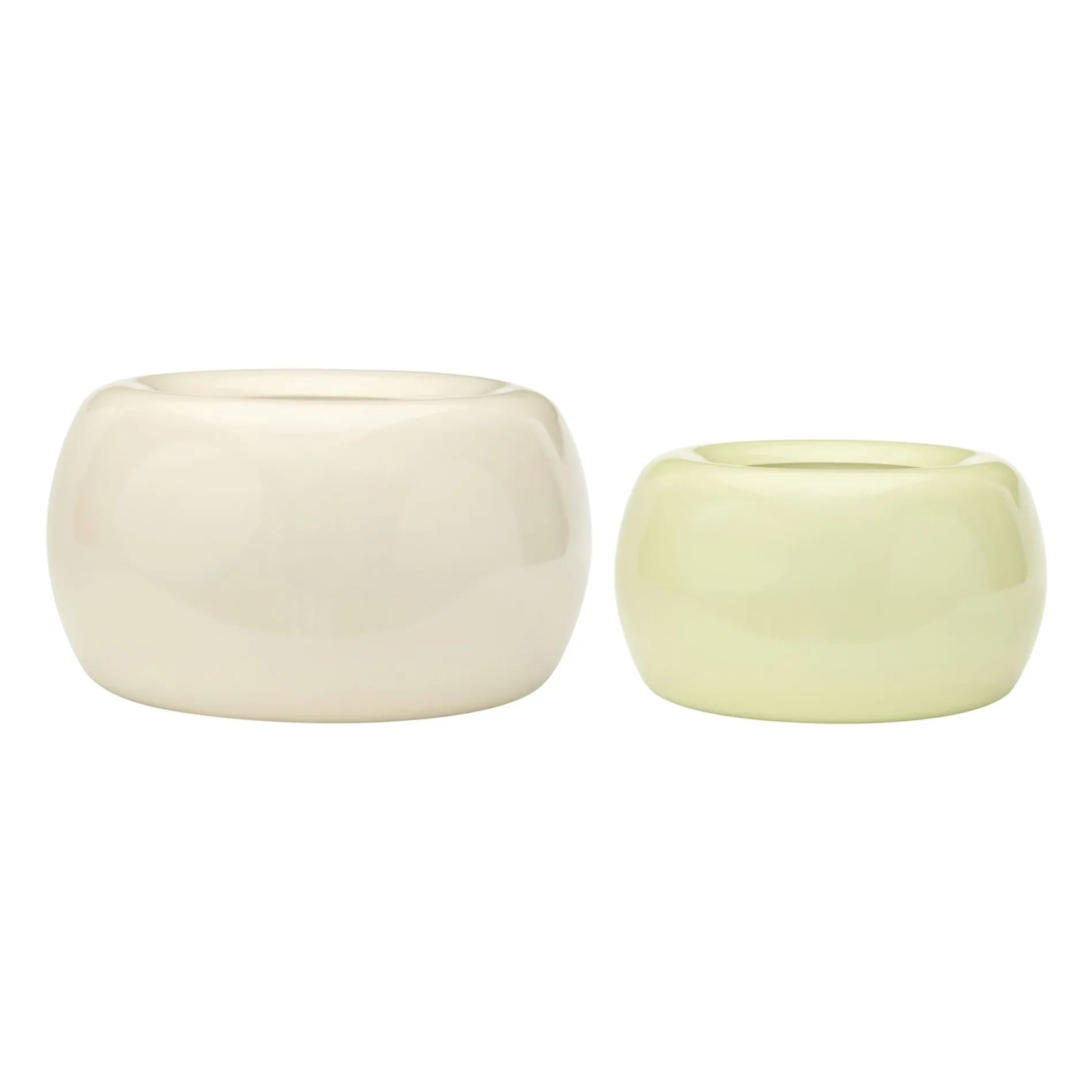 Hübsch - Maru Topfuntersetzer - 2er Set | Beige