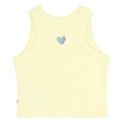Jenest - Bonnie organic cotton tank top | Pale yellow