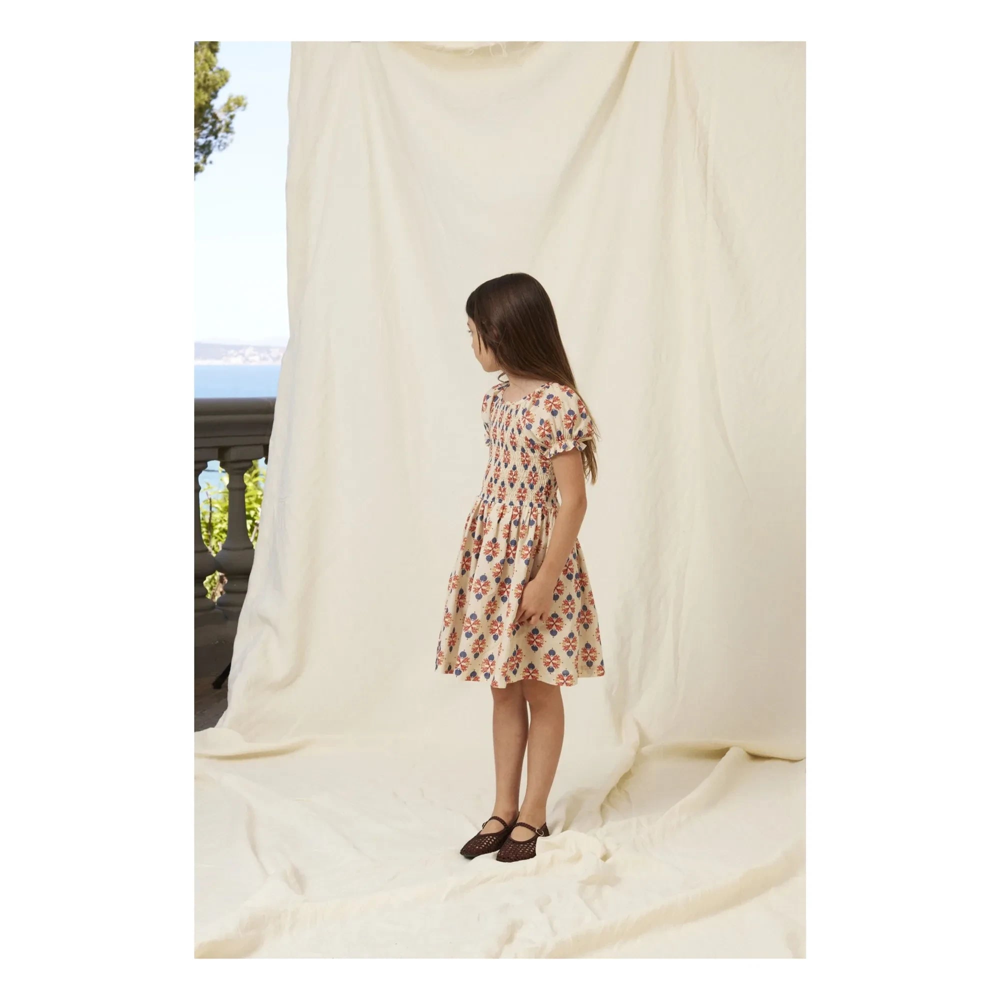Bebe Organic - Kaia Gathered Dress | Cream
