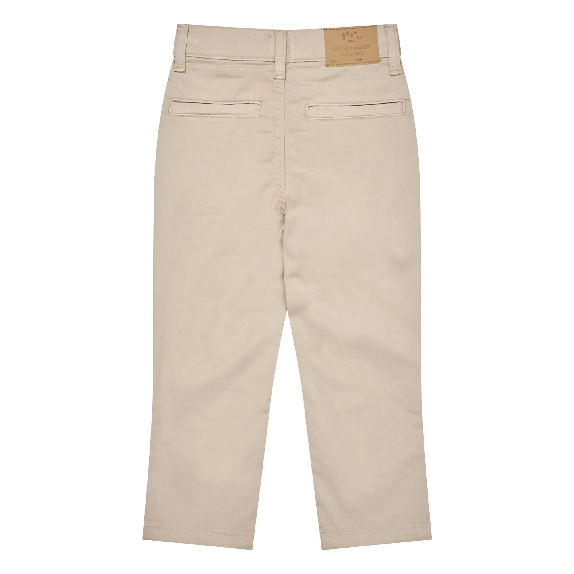 Copenhagen Colors - Organik Pamuklu Twill Chino Pantolon | Bej
