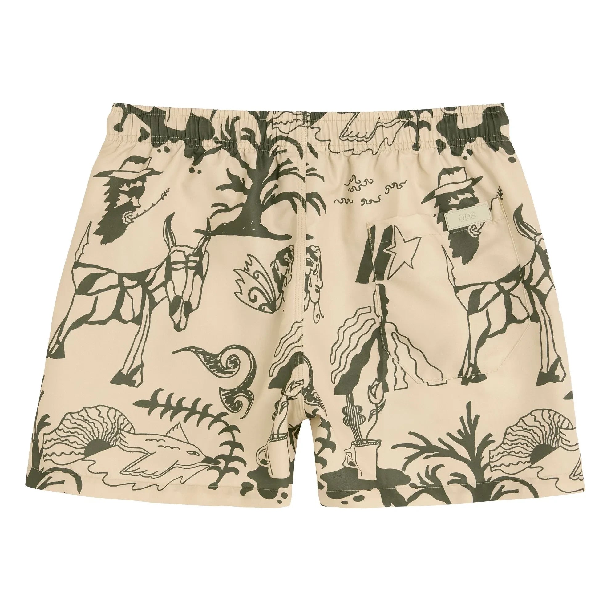 OAS - Poplan Badeshorts | Beige