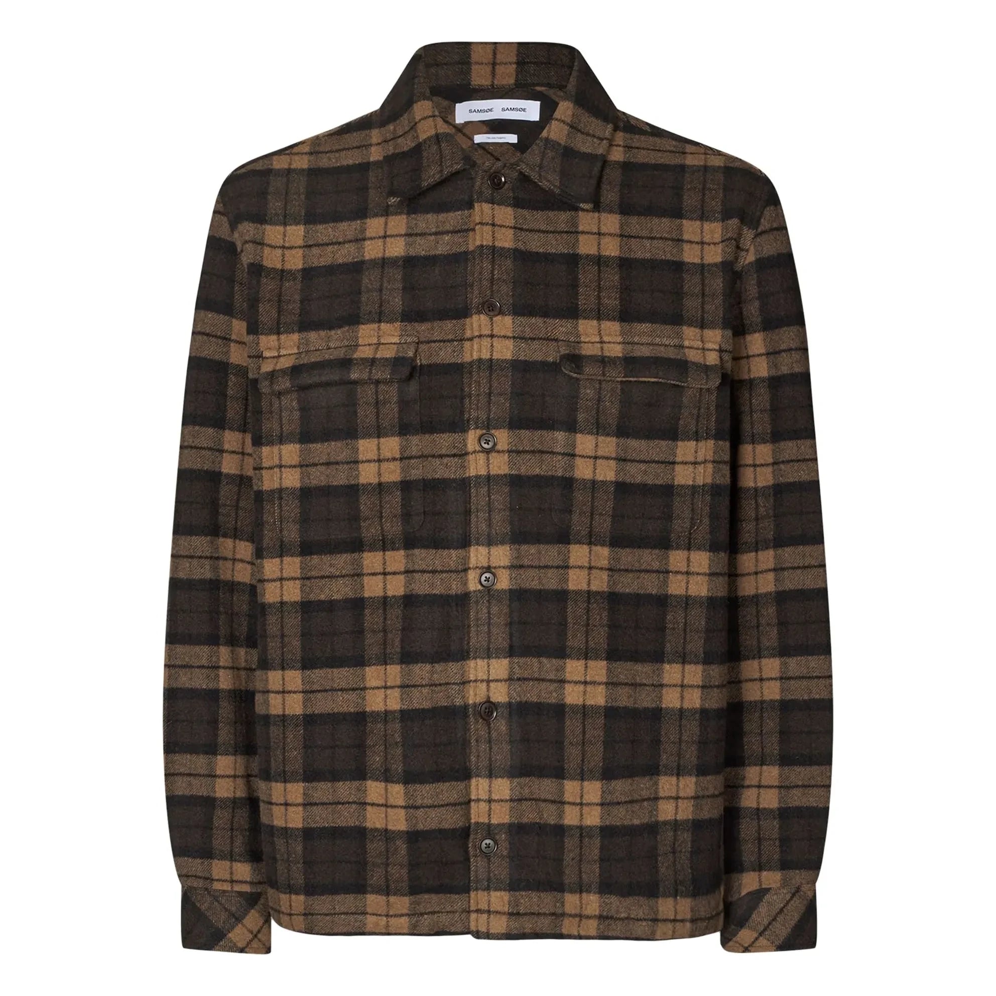 Samsoe Samsoe - Sacastor overshirt | Kahverengi