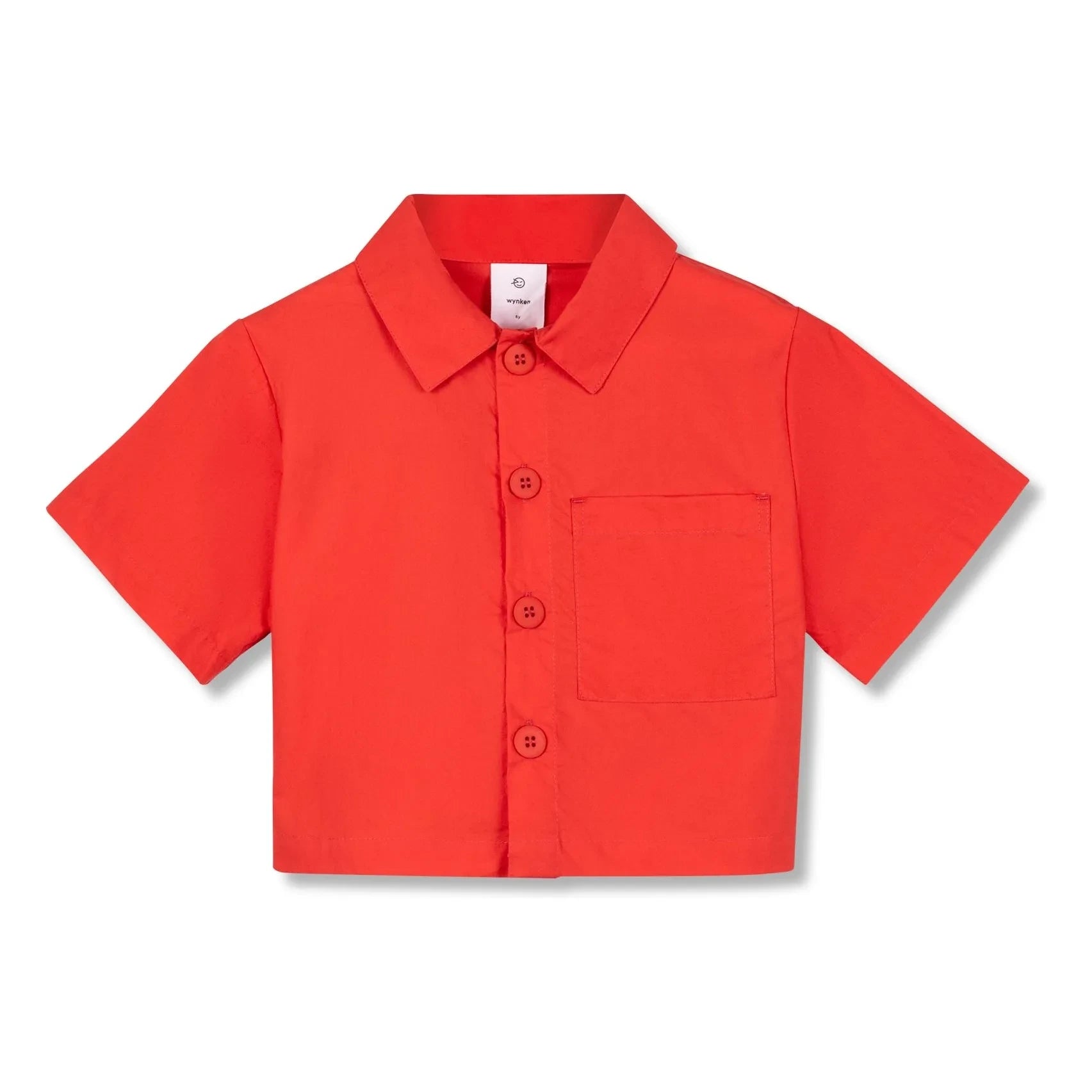 Wynken - Short Fit Shirt | Red
