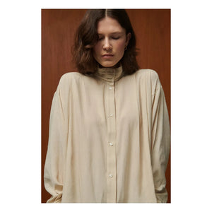 BELLEPIECE - Lee Seidenbluse | Latte