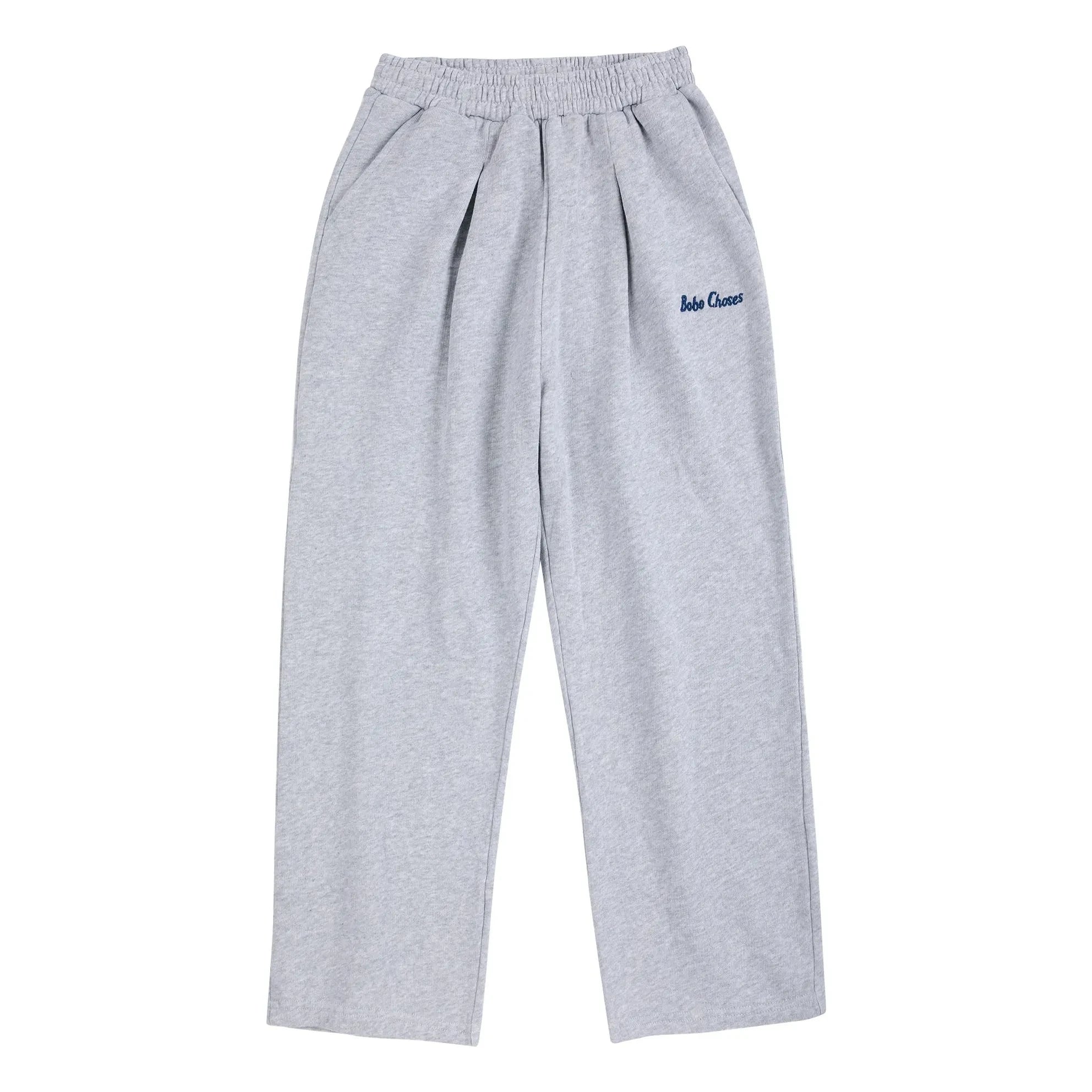 Bobo Choses - Organik Pamuk Düz Jogger | Heather grey