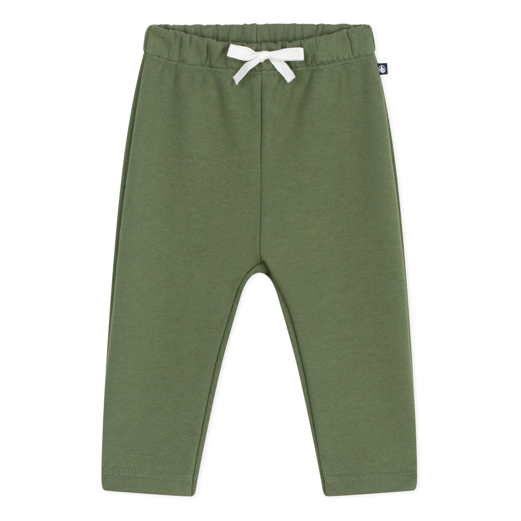 Petit Bateau - Düz Elastik Paçalı Jogger | Zeytin Yeşili