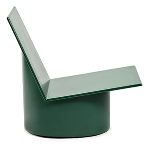 Serax - Valerie Cila Kaplamalı Çelik Easy Chair | Yeşil