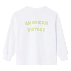 American Vintage - Fizvallay Long Sleeve T-Shirt | White