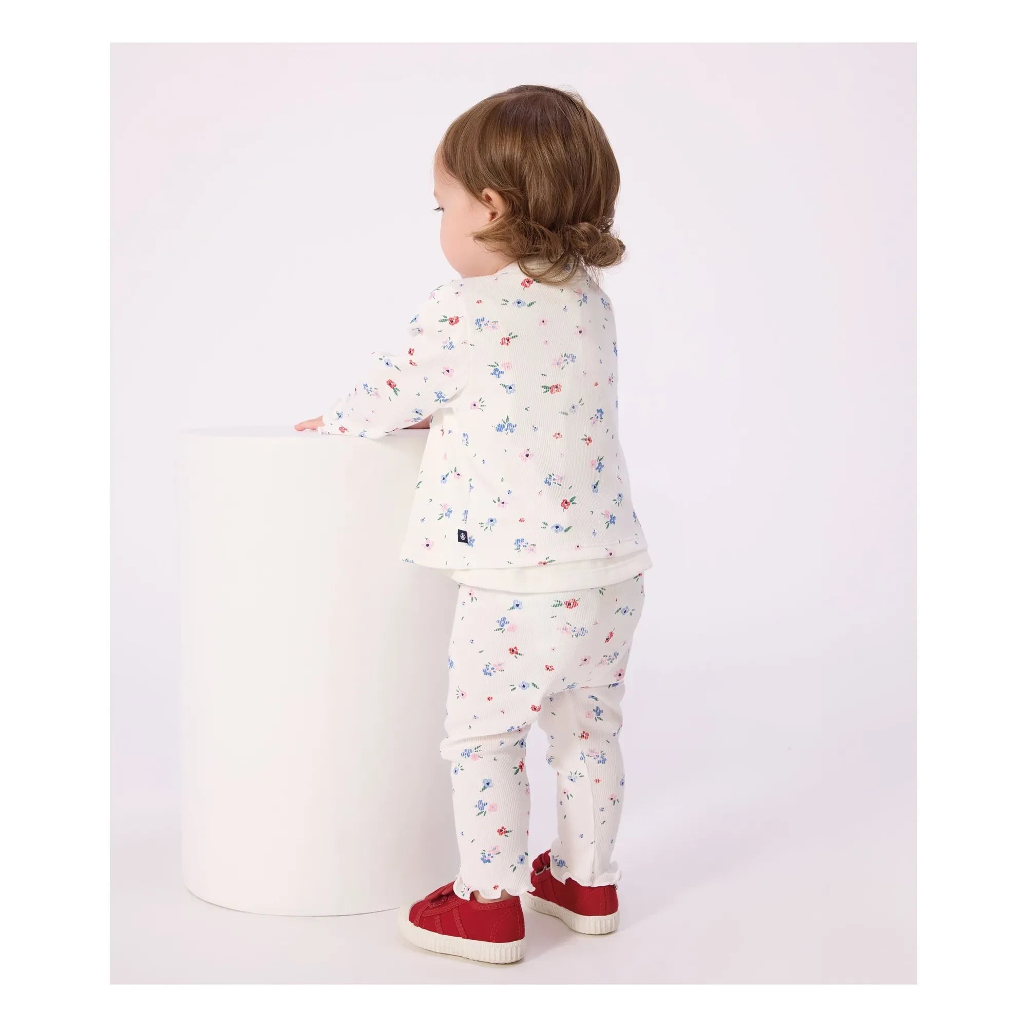 Petit Bateau - Vilet Fleuri | Beyaz
