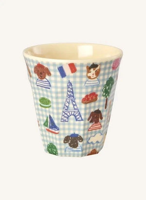 Rice - Paris Melaminbecher | Blau