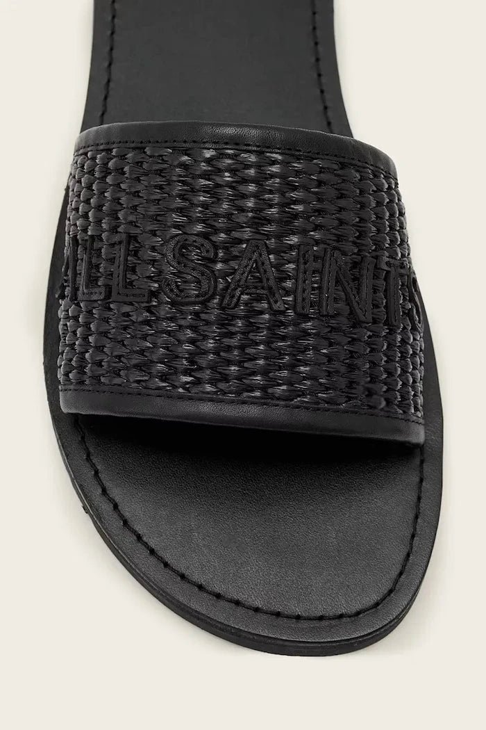 AllSaints kadın deri sandalet Hoxton Slider