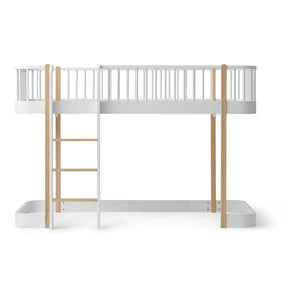 Oliver Furniture - Orijinal Ahşap Junior Yatak Dönüştürme Seti - 138 cm yüksekliğinde yüksek yatak için | Meşe