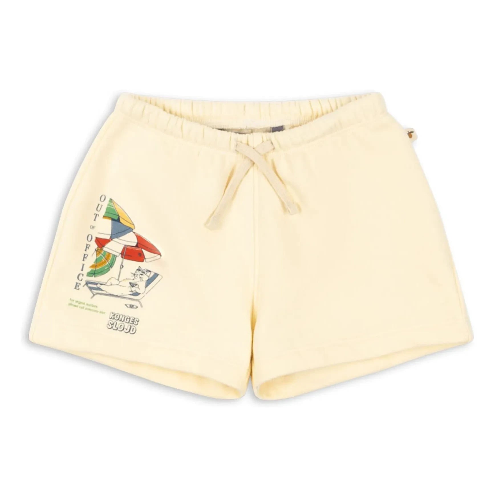 Konges Sløjd - Lou Out Of Office Bio-Baumwollshorts | Blassgelb