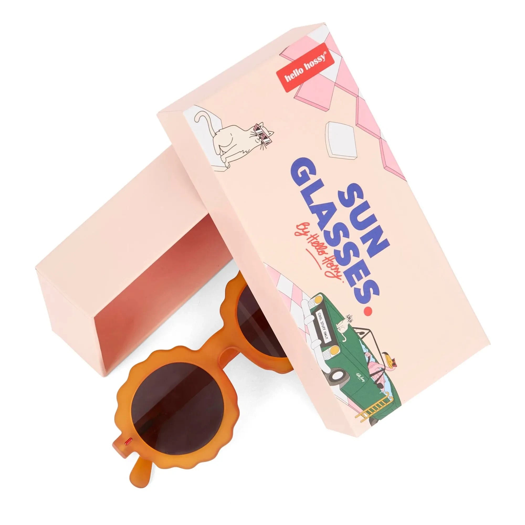 Hello Hossy - Chamy Sunglasses | Orange
