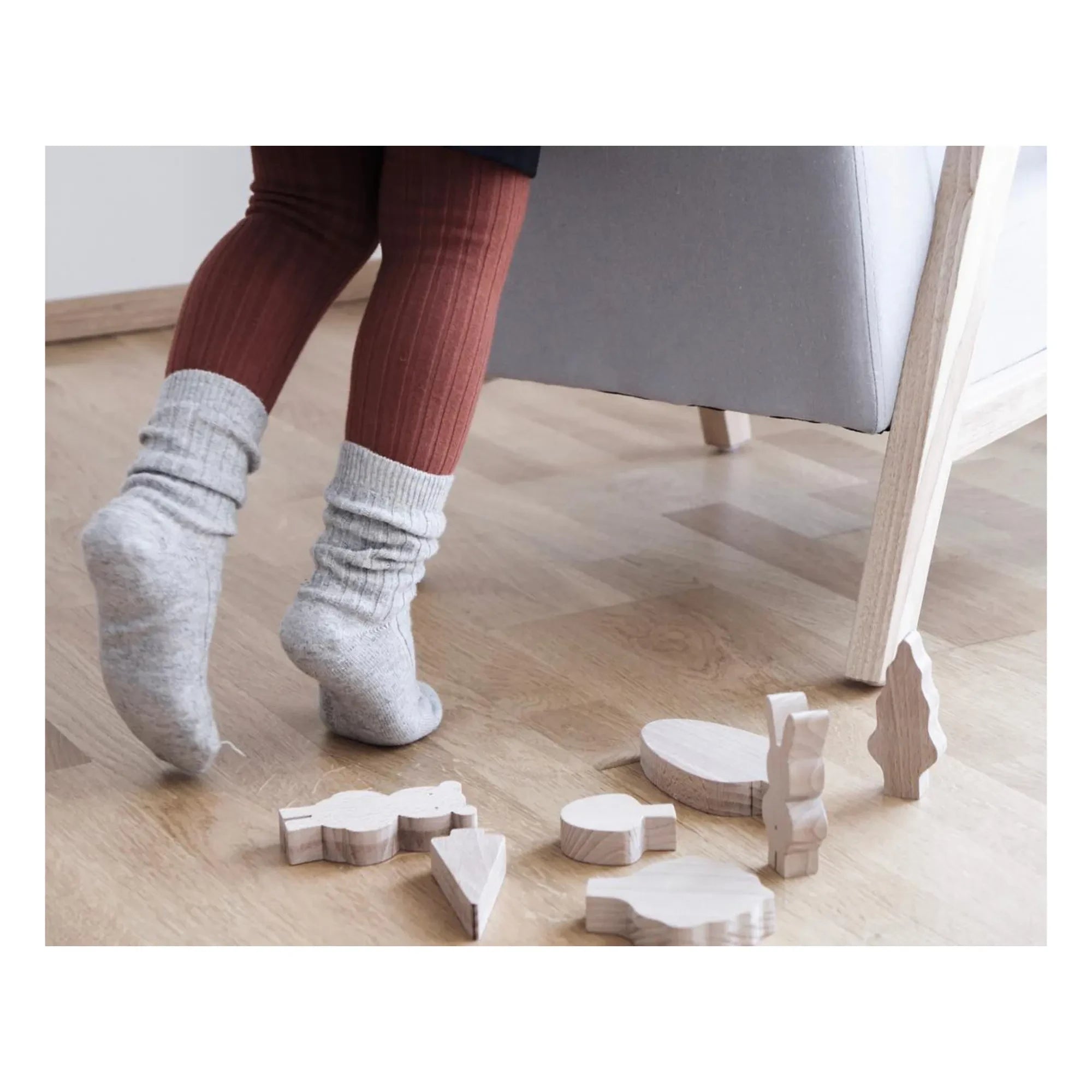 Collégien - Cashmere and Merino Wool Socks | Light Gray