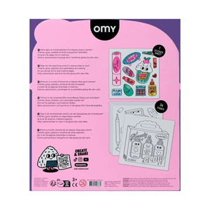 Omy - Butik boyama kitabı - Güzellik Salonu