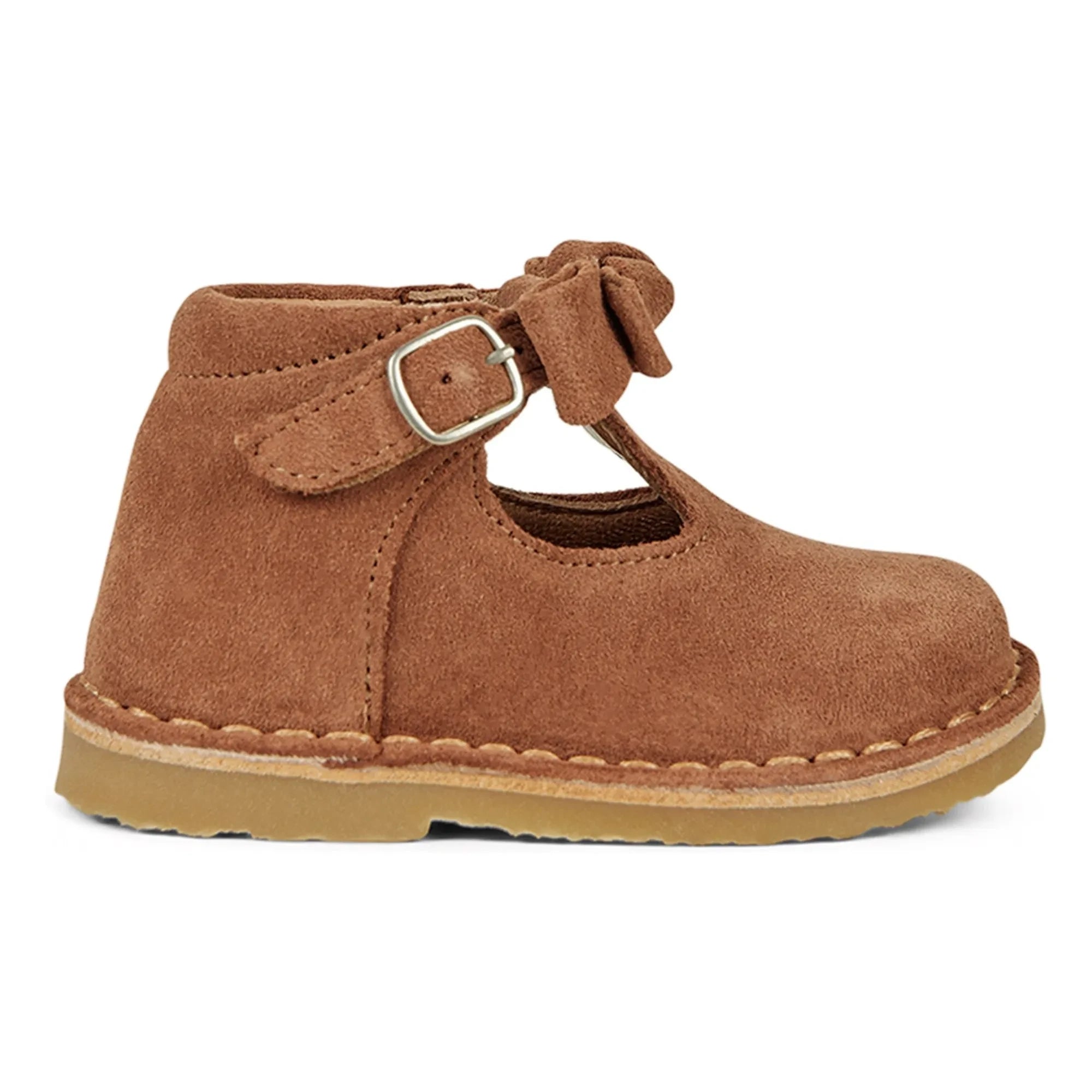 Petit Nord - Bebek T-Bar Fiyonk | Pembe