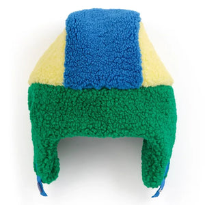 Bobo Choses - Chapka Sherpa geri dönüştürülmüş elyaf görünümlü | Mavi