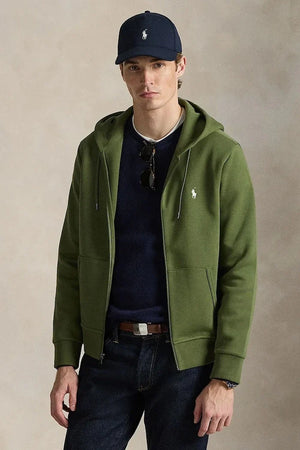 Polo Ralph Lauren fermuarlı kapüşonlu sweatshirt