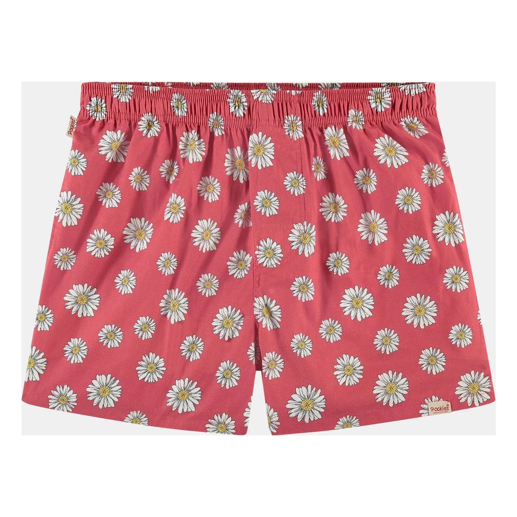 Pockies - Kırmızı Çiçekler boxer şort | Kırmızı