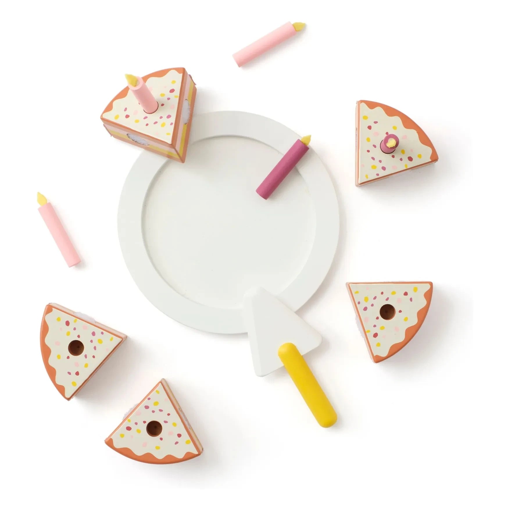 Kid's Concept - Doğum günü pastası kesme seti | Pembe