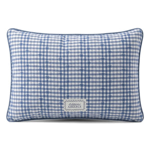 Editions Aimable - Camille Cowboy Kissen | Blaues Chambray