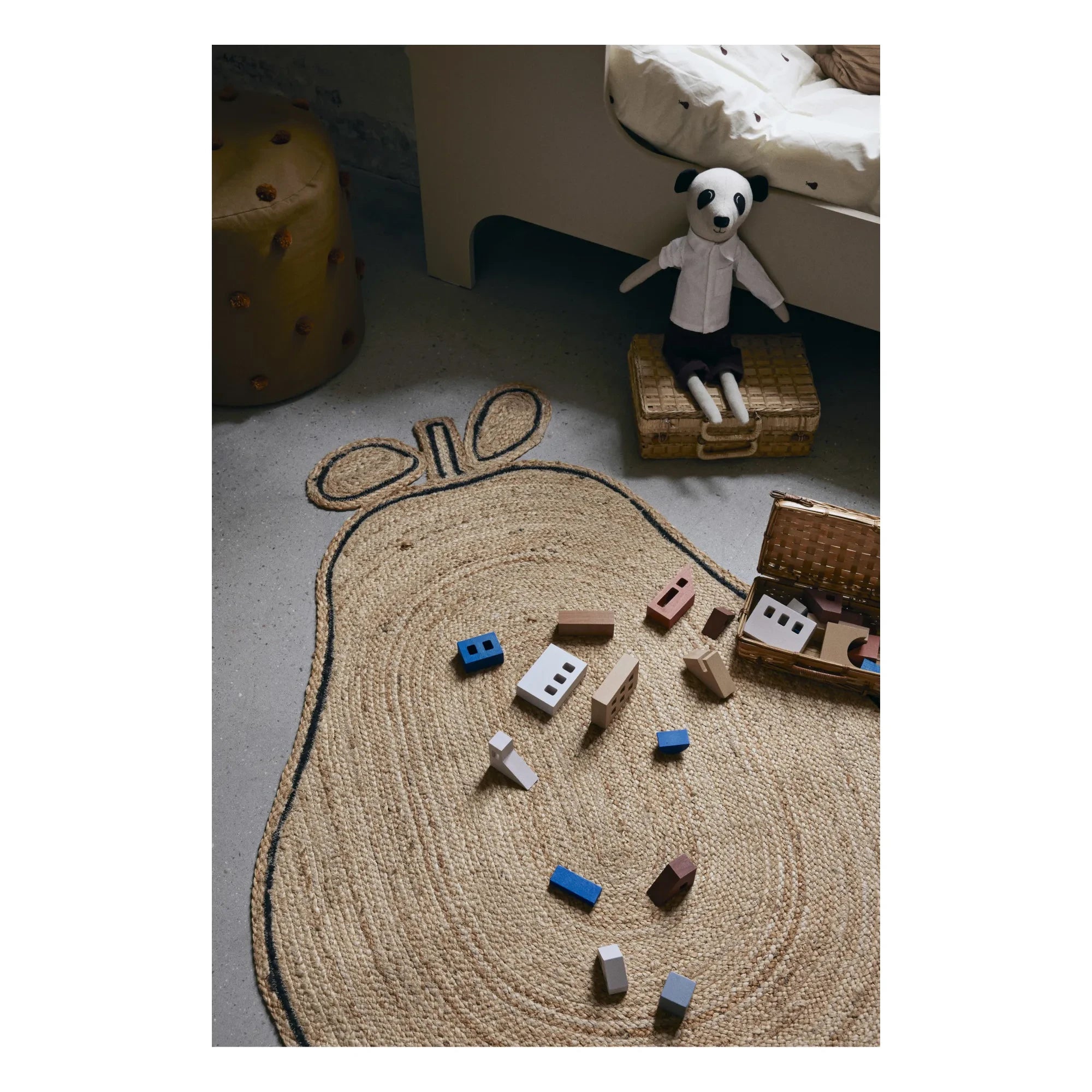 Ferm Living Kids - Pear Jute Rug