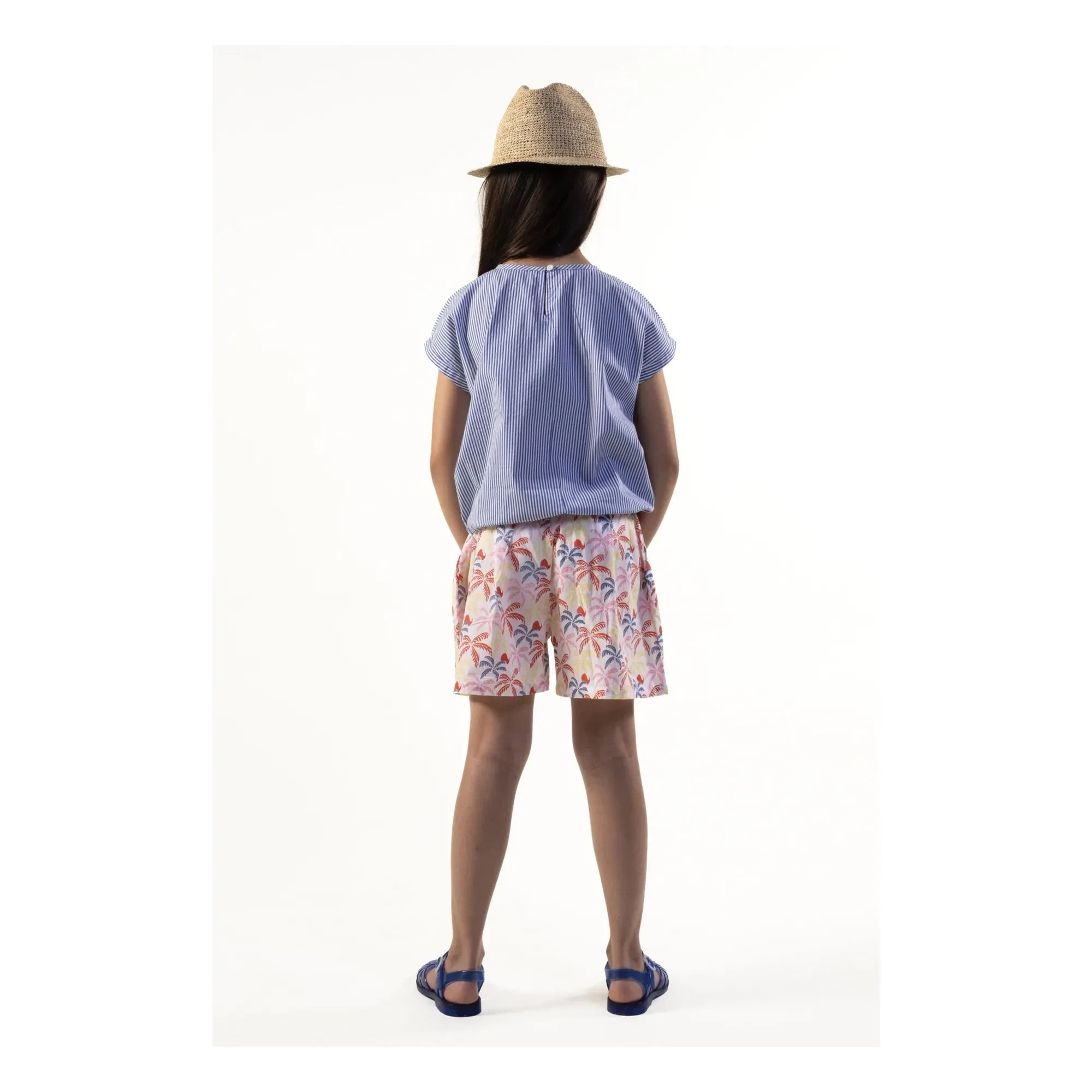 Sunchild - Gestreiftes Mae-Top | Blau
