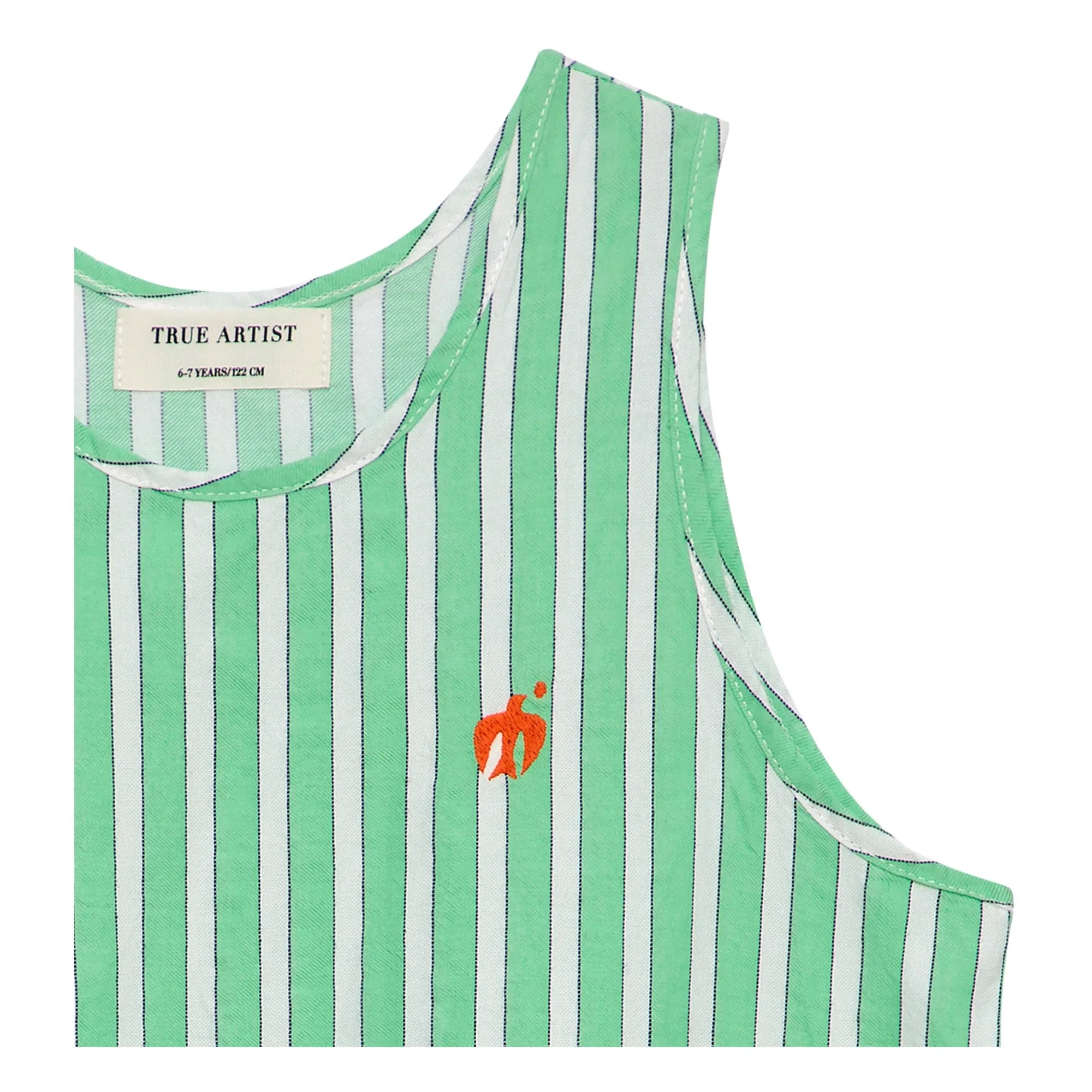 True Artist - Dress No.12 Striped | Green
