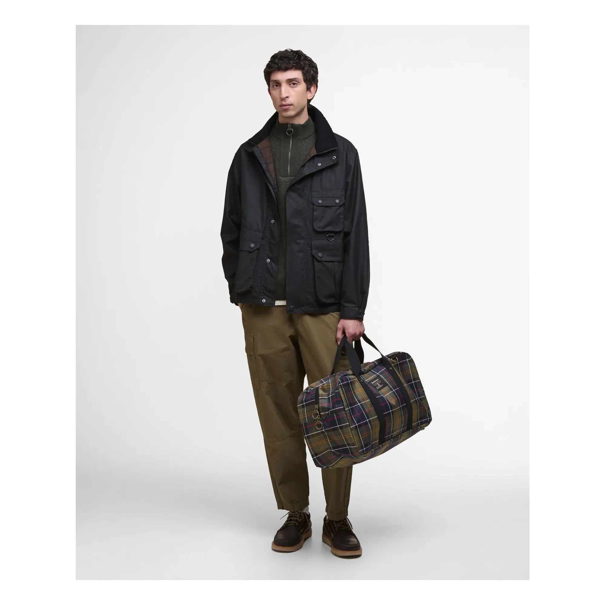 Barbour - Torridon Tartan Çanta | Yeşil