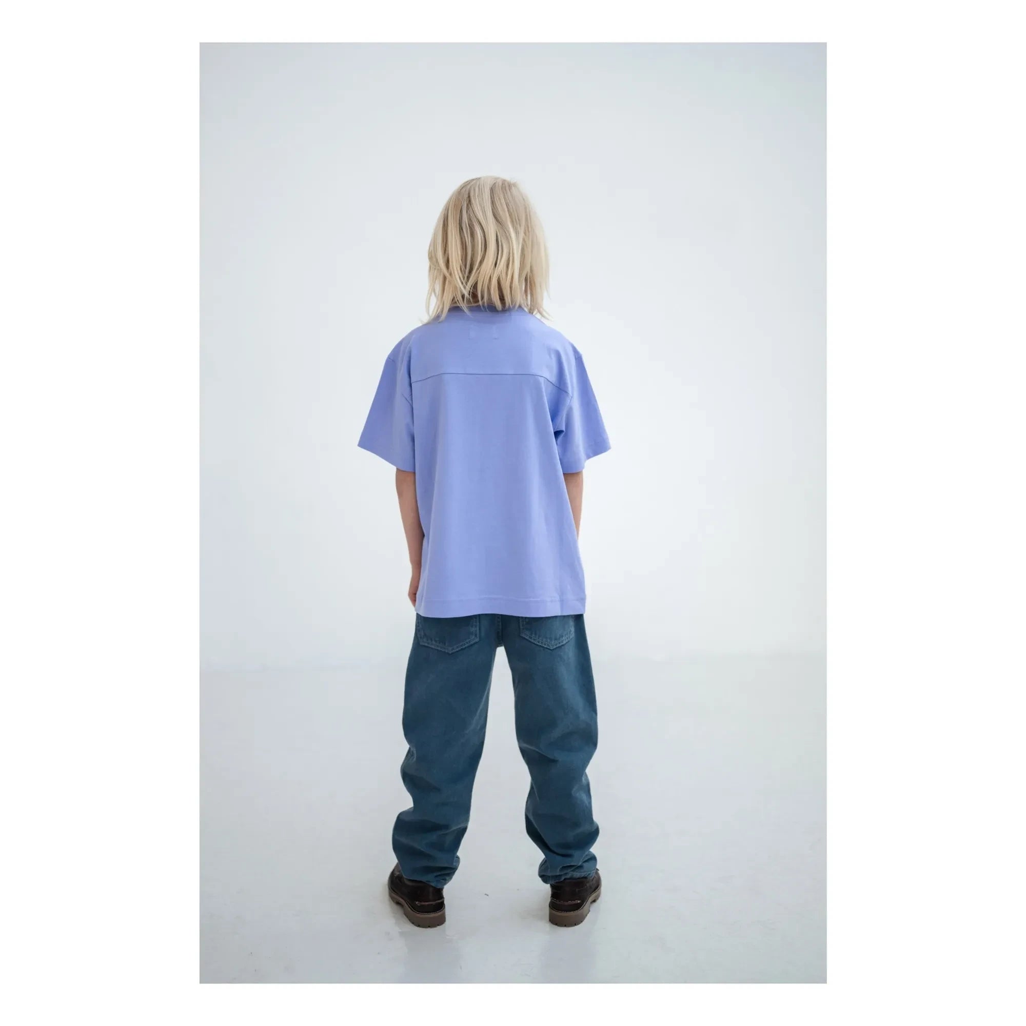 Repose AMS - Logo T-shirt Organik pamuk | Lila