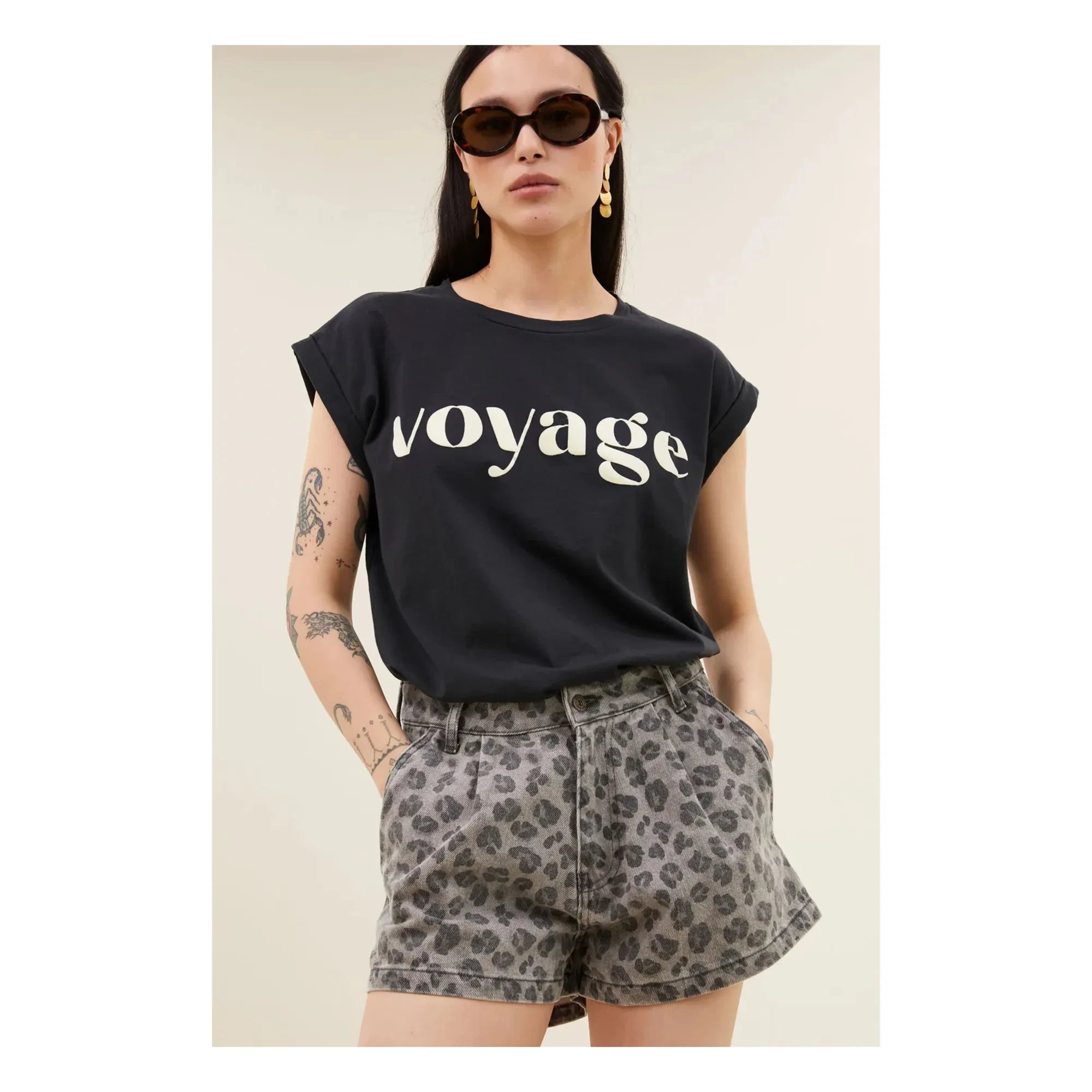 By Bar – Juni-Shorts Bio-Baumwolle | Grau
