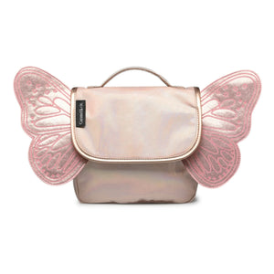 Caramel & Cie – Glitzernder Schmetterling Satchel | Rosa