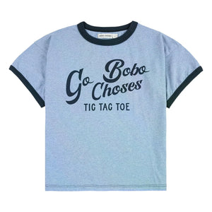 Bobo Choses - Bobo Choses Organik Pamuklu Tişört | Açık Mavi