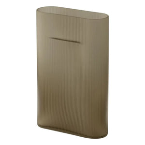 Muuto - Vase Ridge | Toz kahverengi