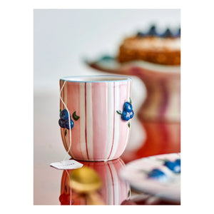 Bloomingville - Carry Cups - 4er Set | Rosa