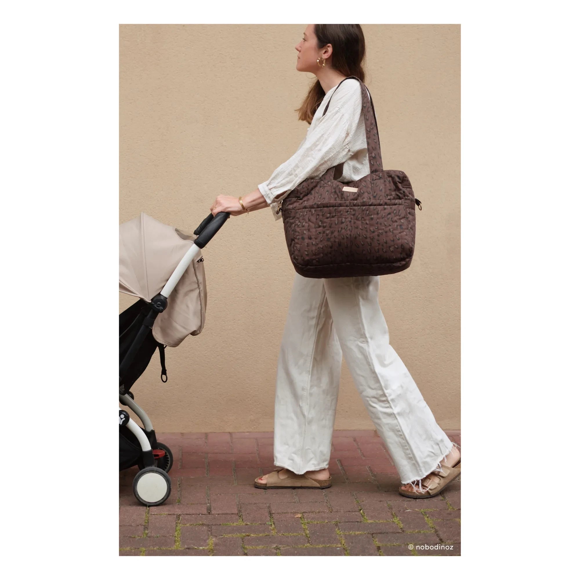 Nobodinoz - Hyde Park Wickeltasche | Leopard