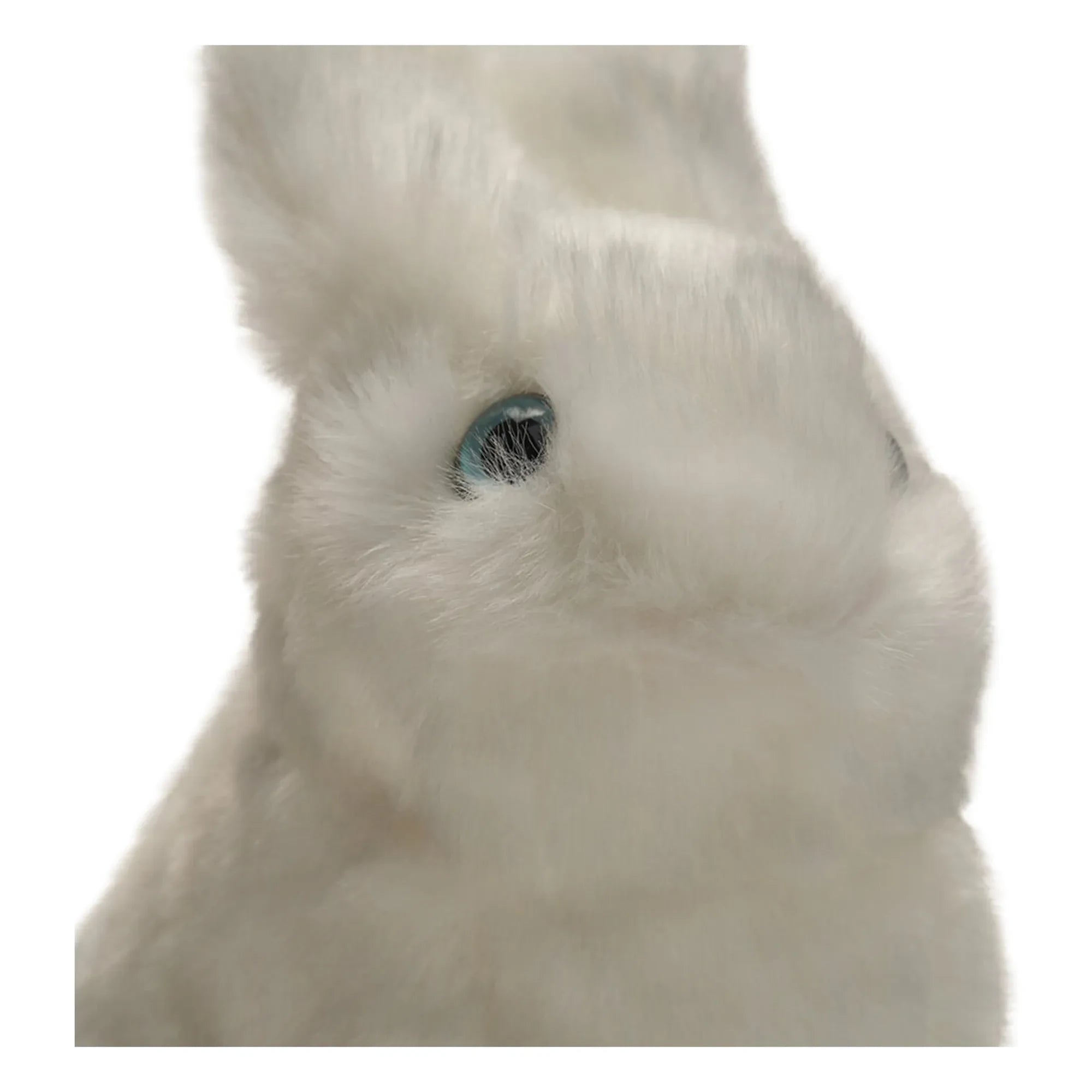 La Pelucherie - Léon tavşan peluş 15 cm | Beyaz