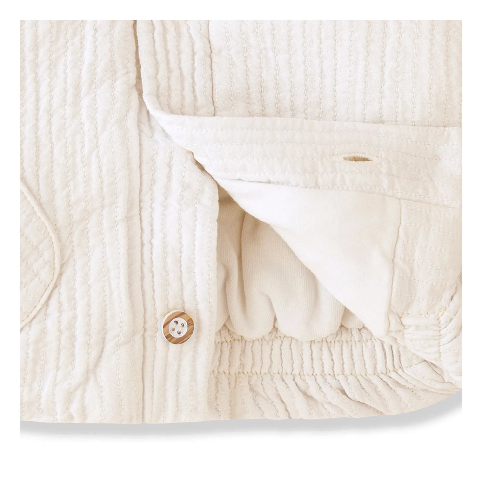 1+ in the family - Serifos Hooded Jacket | Ecru