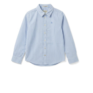 Scotch & Soda - Çizgili Oxford gömlek | Mavi